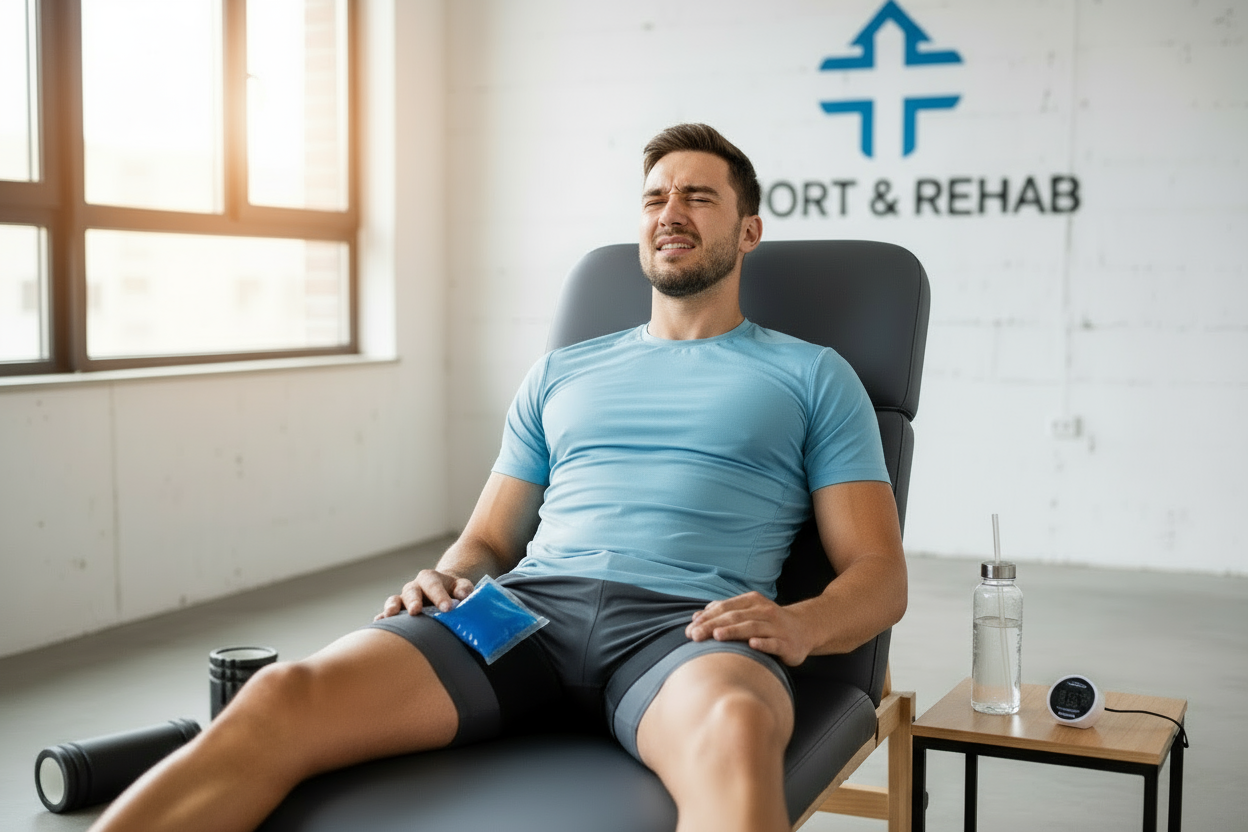 make his face exude a bit of pain