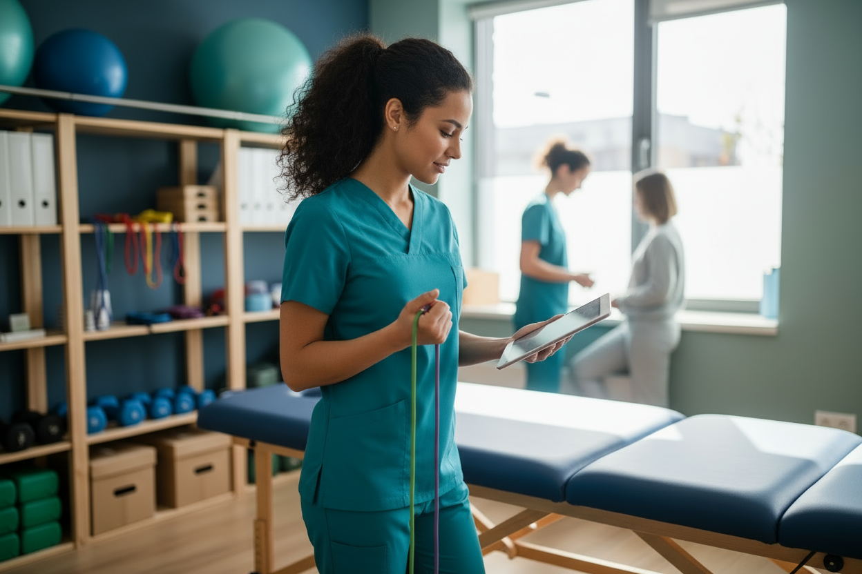 remove her white coat