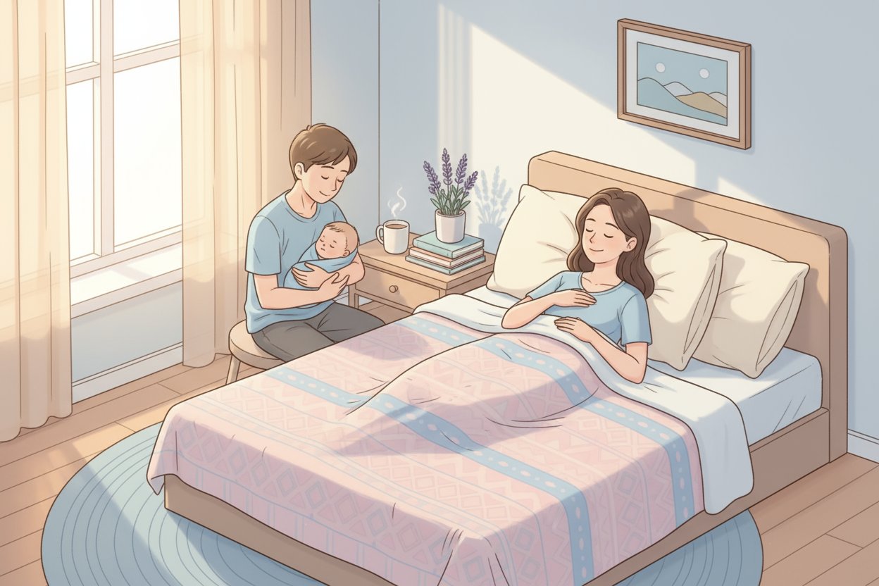 Soreness, swelling, and tenderness around your perineum or incision can last for weeks.Standing, walking, even getting out of bed can feel like a big effort.You're juggling feeds, sleep deprivation, and recovery all at once.